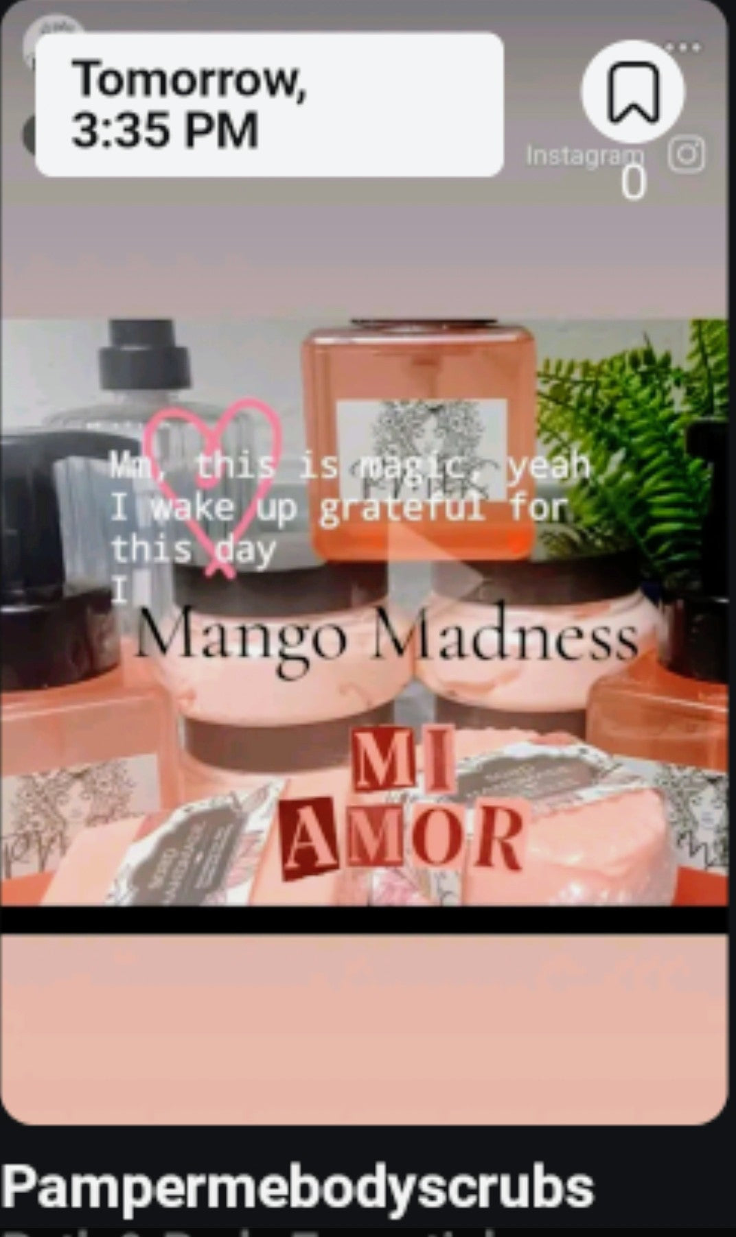 Mango Madness 3 Pcs Set plus bonus gift