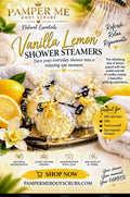 Vanilla Lemon Shower Steamers4pk