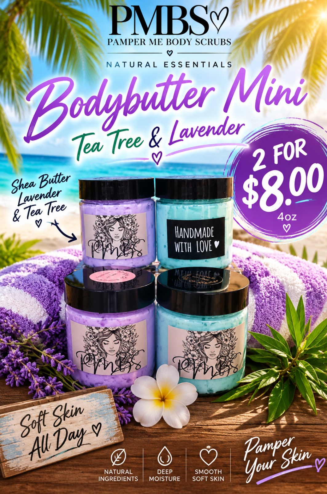 PMBS Signature Collection Whipped Shea Body Butter