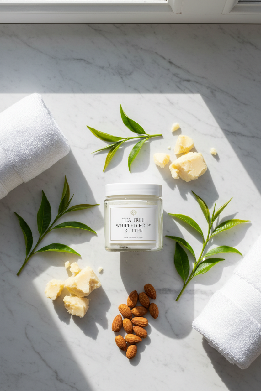 Tea Tree Whipped Body Butter – Pinterest Image